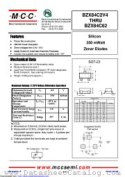 BZX84B6V8 datasheet pdf Micro Commercial Components