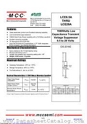 LCE12A datasheet pdf Micro Commercial Components