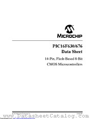 PIC16F676T-C/SL datasheet pdf Microchip