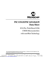 PIC12F635-I/SN datasheet pdf Microchip