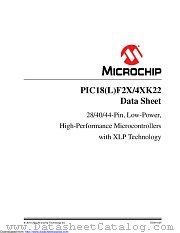 PIC18LF26K22-E/ML datasheet pdf Microchip