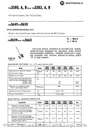 1N3662R datasheet pdf Motorola