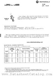 1N3993 datasheet pdf Motorola