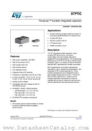 STPTIC datasheet pdf ST Microelectronics