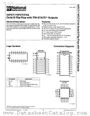 74FCT374APMX datasheet pdf National Semiconductor