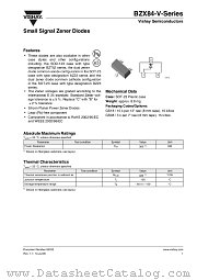 BZX84B7V5-V datasheet pdf Vishay